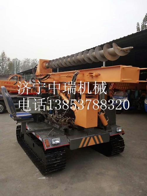 履带式打桩机 路面机械中的高效基础施工利器